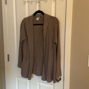 Barefoot dreams, open front, hooded cardigan